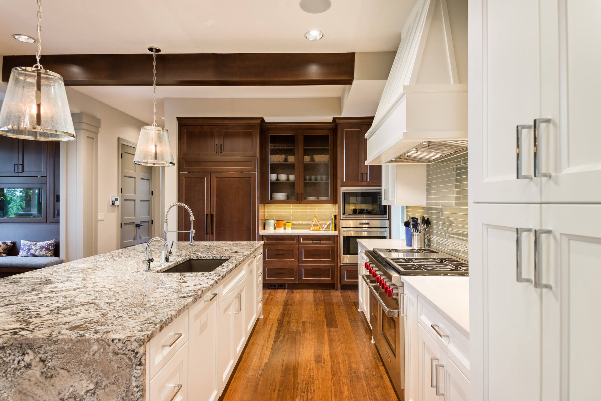 Beautiful,Kitchen,In,New,Luxury,Home